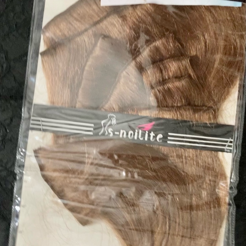 S-noilite 100% human hair extensions